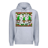 Heather Grey western golf gnome Premium Hoodie - HRA Design Shop