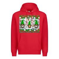 Red western golf gnome Premium Hoodie - HRA Design Shop