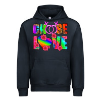 Navy choose love (lesbian) Urban Hoodie - HRA Design Shop