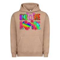 Pigment Burro choose love (lesbian) Urban Hoodie - HRA Design Shop