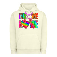Pigment Pistachio choose love (lesbian) Urban Hoodie - HRA Design Shop