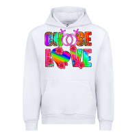 White choose love (lesbian) Urban Hoodie - HRA Design Shop