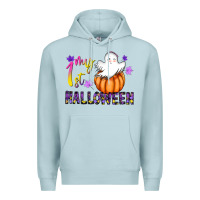 Blue Mist my 1st halloween Premium Hoodie - CowhideDigitalArt