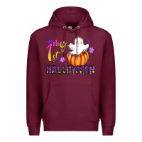 Burgundy my 1st halloween Premium Hoodie - CowhideDigitalArt