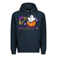 Navy my 1st halloween Premium Hoodie - CowhideDigitalArt