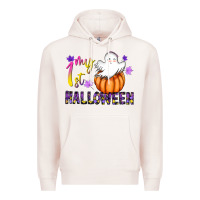 Pale Pink my 1st halloween Premium Hoodie - CowhideDigitalArt