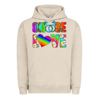 Pigment French Oak choose love (gay) Urban Hoodie - HRA Design Shop