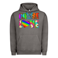 Pigment Tornado choose love (gay) Urban Hoodie - HRA Design Shop