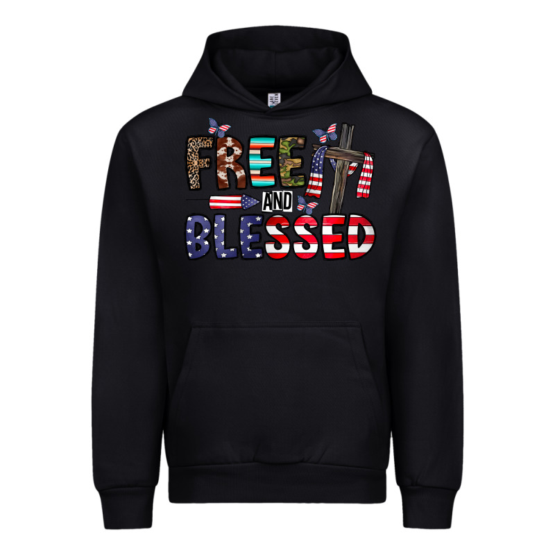 Free And Blessed Urban Hoodie by CowhideDigitalArt | Teevron