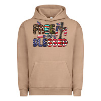 Pigment Burro free and blessed Urban Hoodie - CowhideDigitalArt