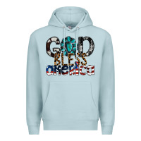 Blue Mist god bless america Premium Hoodie - SublimationCraftShop