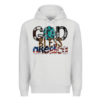 Dove Grey god bless america Premium Hoodie - SublimationCraftShop