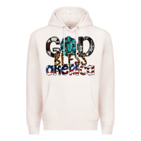 Pale Pink god bless america Premium Hoodie - SublimationCraftShop