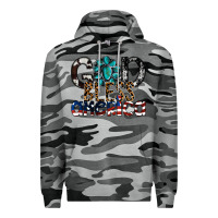 Slate Camo god bless america Premium Hoodie - SublimationCraftShop