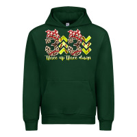 Foreset Green three up theree down softball Urban Hoodie - RacoonDesign