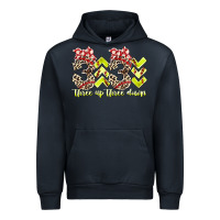 Navy three up theree down softball Urban Hoodie - RacoonDesign