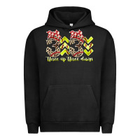 Pigment Black three up theree down softball Urban Hoodie - RacoonDesign