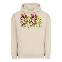 Pigment French Oak three up theree down softball Urban Hoodie - RacoonDesign