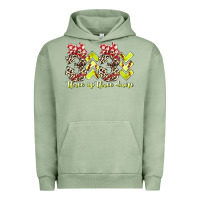 Pigment Oil Green three up theree down softball Urban Hoodie - RacoonDesign