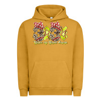 Pigment Peanut Butter three up theree down softball Urban Hoodie - RacoonDesign
