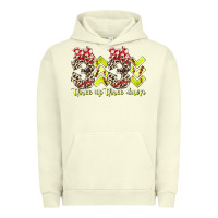 Pigment Pistachio three up theree down softball Urban Hoodie - RacoonDesign