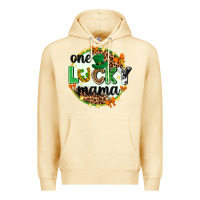 Pina Colada One lucky mama  St. Patricks Day Premium Hoodie - Neo Western
