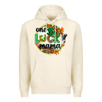 Tofu One lucky mama  St. Patricks Day Premium Hoodie - Neo Western