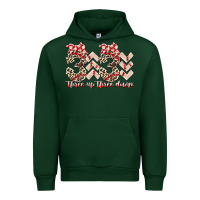 Forest Green three up theree down Urban Hoodie - RacoonDesign