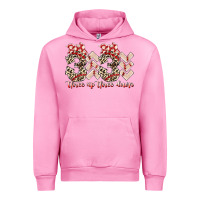 Fuchsia Pink three up theree down Urban Hoodie - RacoonDesign
