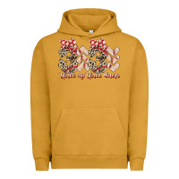 Pigment Peanut Butter three up theree down Urban Hoodie - RacoonDesign
