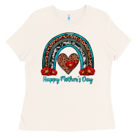 Bone happy mother's day rainbow Ladies Tee - Artiststas