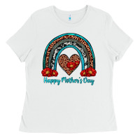 Happy Mother's Day Rainbow Ladies Tee | Teevron