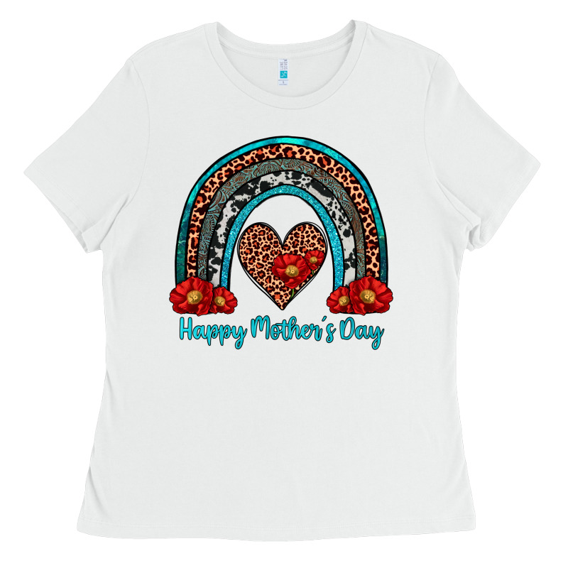 Happy Mother's Day Rainbow Ladies Tee by Artiststas | Teevron