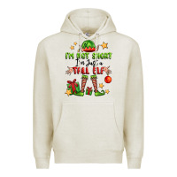 Oatmeal Heather im not  im just a tall elf Premium Hoodie - FaDigitalArtStudio