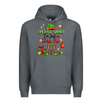 Rock im not  im just a tall elf Premium Hoodie - FaDigitalArtStudio