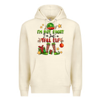 Sandshell im not  im just a tall elf Premium Hoodie - FaDigitalArtStudio