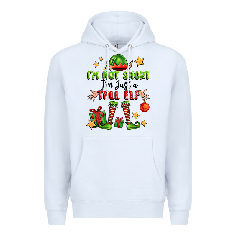 Im Not  Im Just A Tall Elf Premium Hoodie by FaDigitalArtStudio | Teevron