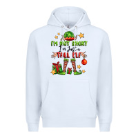 White im not  im just a tall elf Premium Hoodie - FaDigitalArtStudio
