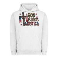 Pigment Lunar Rock god bless america Urban Hoodie - CowhideDigitalArt