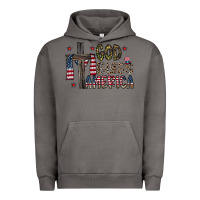 Pigment Tornado god bless america Urban Hoodie - CowhideDigitalArt