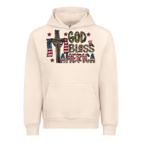 Sandshell god bless america Urban Hoodie - CowhideDigitalArt