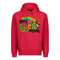 Cardinal One lucky mom St. Patricks Day Premium Hoodie - Neo Western