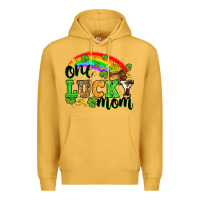 Mustard One lucky mom St. Patricks Day Premium Hoodie - Neo Western