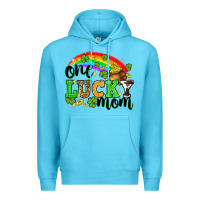 Ocean Blue One lucky mom St. Patricks Day Premium Hoodie - Neo Western