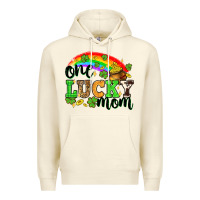 Sandshell One lucky mom St. Patricks Day Premium Hoodie - Neo Western