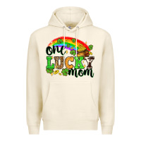Tofu One lucky mom St. Patricks Day Premium Hoodie - Neo Western