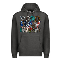 Charcoal Heather god bless the country Premium Hoodie - SublimationCraftShop