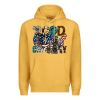 Mustard god bless the country Premium Hoodie - SublimationCraftShop