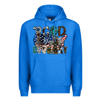 True Royal god bless the country Premium Hoodie - SublimationCraftShop