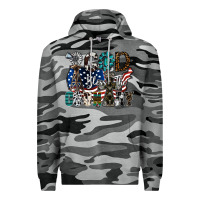 Slate Camo god bless the country Premium Hoodie - SublimationCraftShop